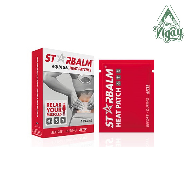 MIẾNG DÁN NHIỆT STARBALM AQUA GEL