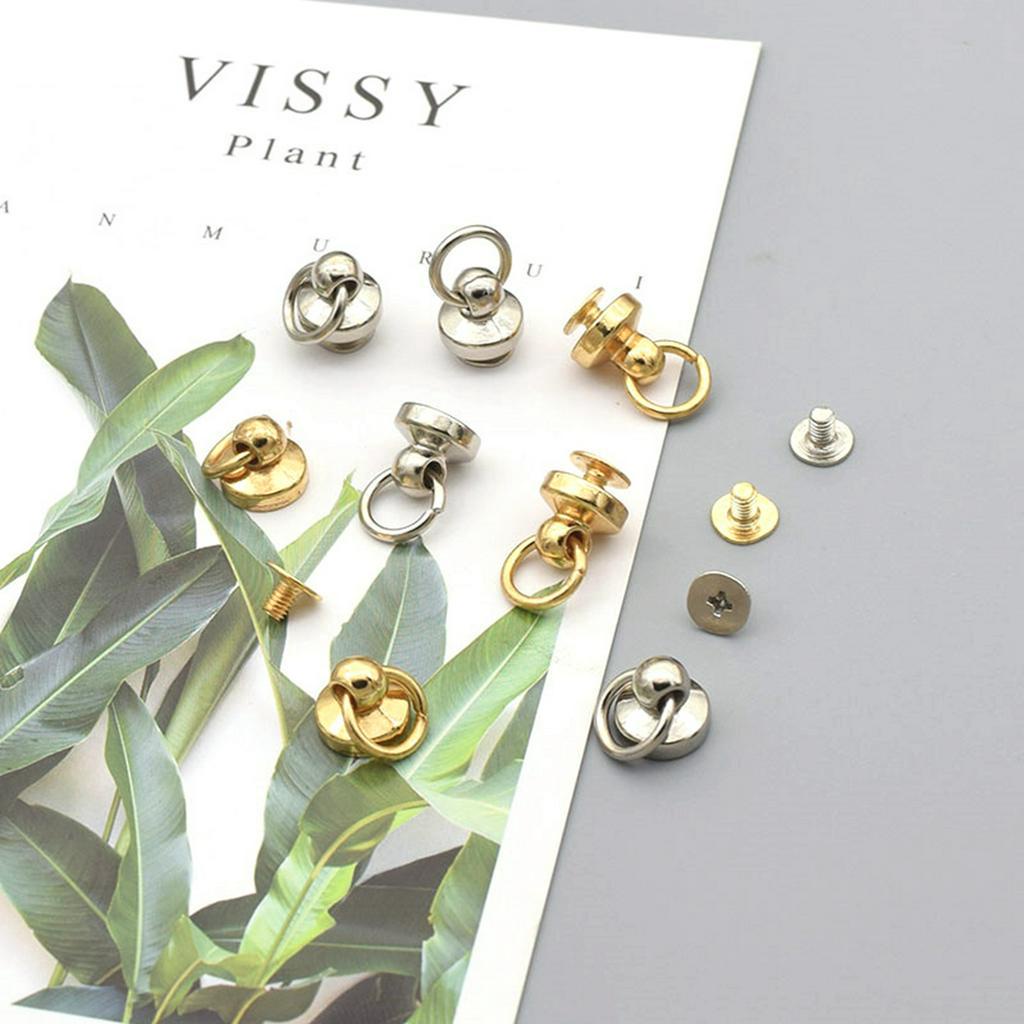 Bộ 10 Đinh Tán Tròn Chuyên Dùng May Đồ Da / Giày / Quần Áo