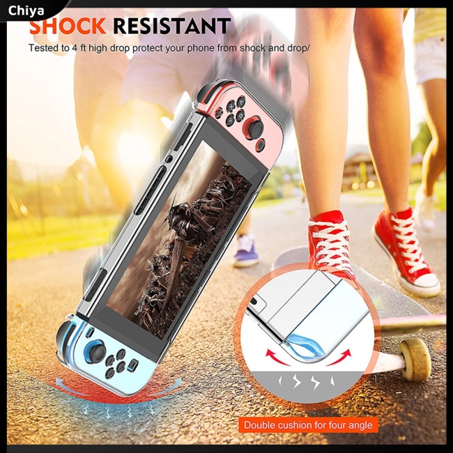 Vỏ Bảo Vệ Trong Suốt Cho Tay Cầm Chơi Game Nintendo Switch