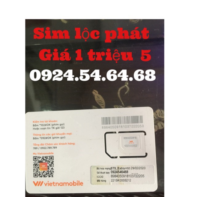 Sim lộc phát vnmb