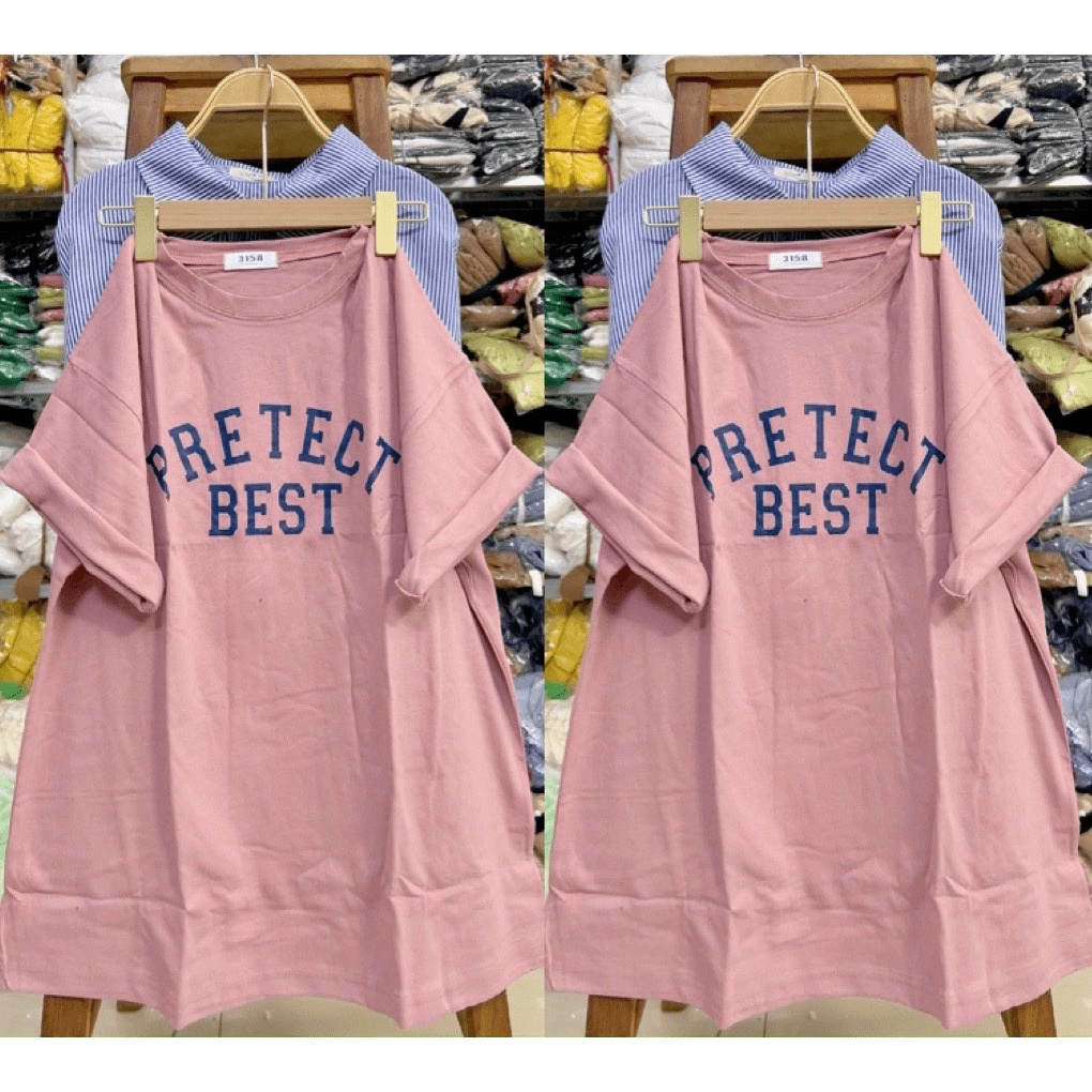 Áo Thun 3158 Unisex Tay Lỡ Form Rộng Chất Cotton Xịn Chuẩn Form [ Hình Thật 100%]  - ĐĂNG QUANG CLOTHER