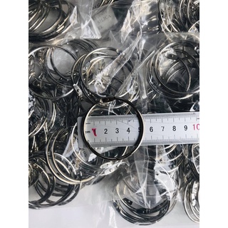 100 khoen tròn các loại dùng treo màng cửa xâu flashcard .Khoen 5 cm (đường kính trong 5 cm, đường kính ngoài 5.5 cm)