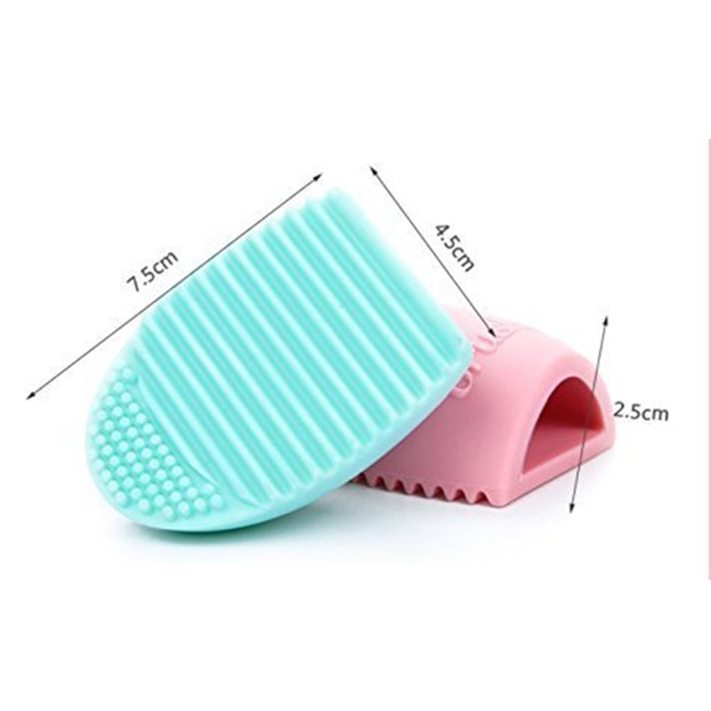 Bàn chải Silicone vệ sinh cọ trang điểm