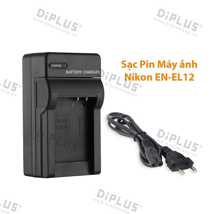 Sạc pin máy ảnh Nikon EN-EL12 Nikon Coolpix S9900 S9700 S9500 S9400 S9300 S9200 S9100 S9050 S8200 S8100 S800C S8000