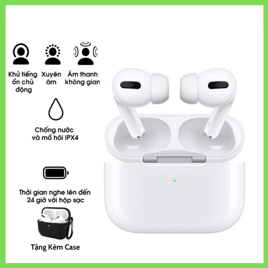 Tai Nghe Bluetooth AlR Pro, Tai Nghe Không Dây Cao Cấp, Dùng Cho IOS Và Android, Pin Trâu, Cảm Ứng Nhạy, BH 1 Đổi 1