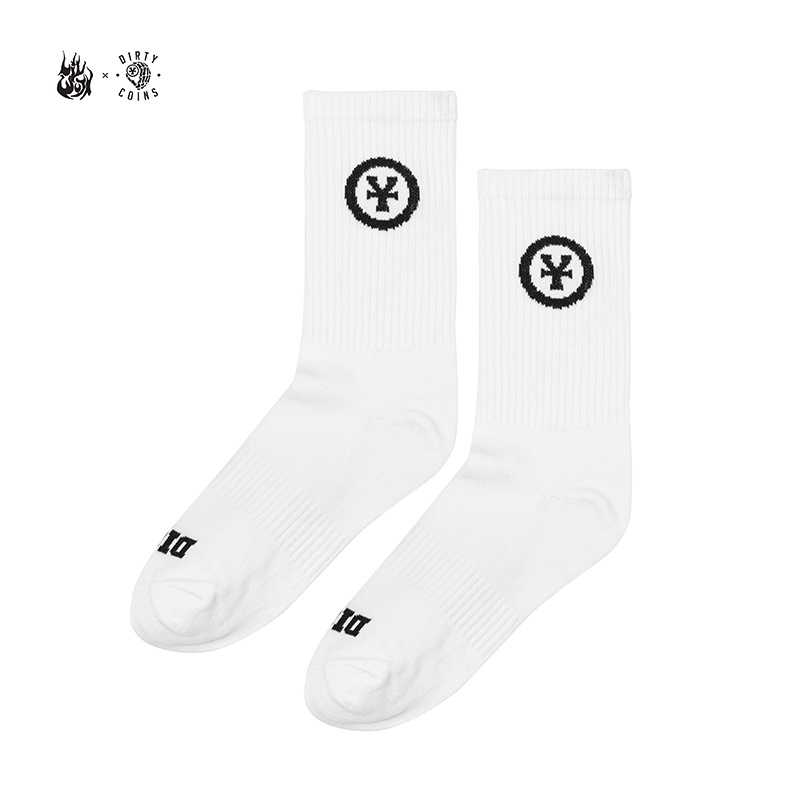 Vớ DirtyCoins Socks - White