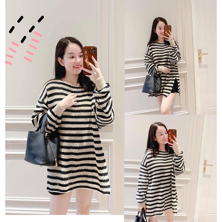 Áo len kẻ ZARA-ALISA