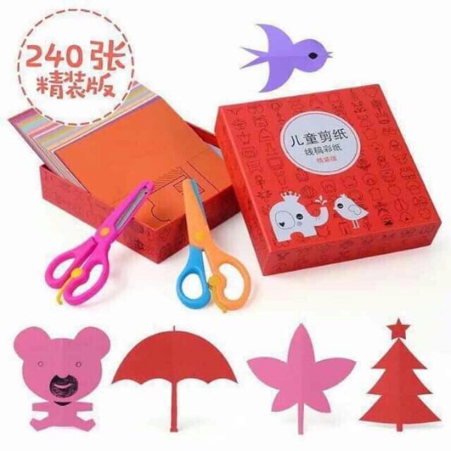 BỘ KÉO CẮT GIẤY THỦ CÔNG -240 TỜ