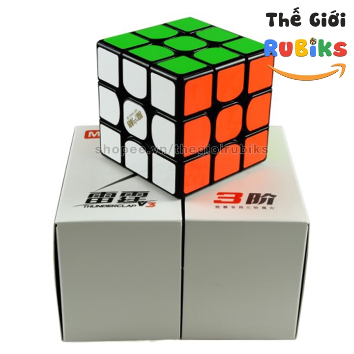 Rubik QiYi Thunderclap V3 M 3x3 Có Sẵn Nam Châm