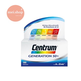 Vitamin tổng hợp cho người trên 50 tuổi Centrum Generation 50+ - Hàng Đức
