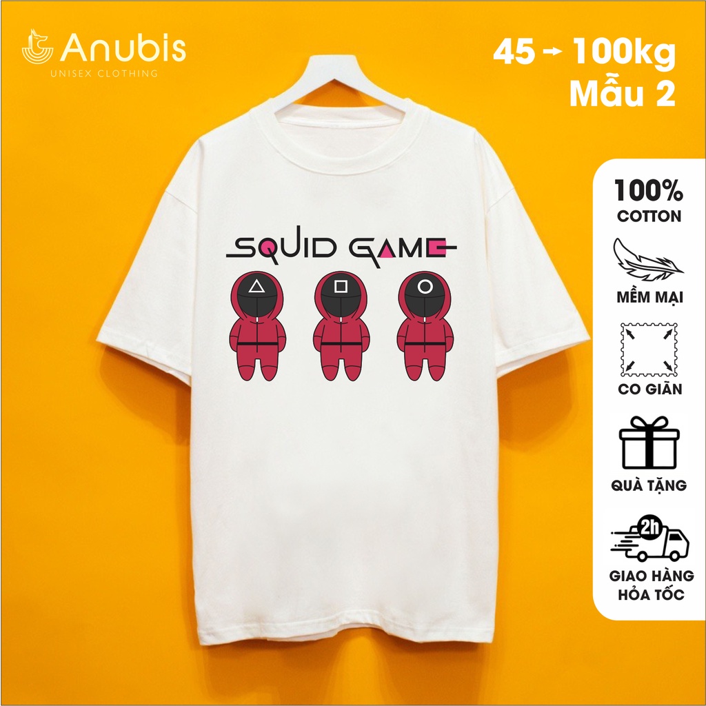 Áo Thun Unisex Squid Game Anubis Store