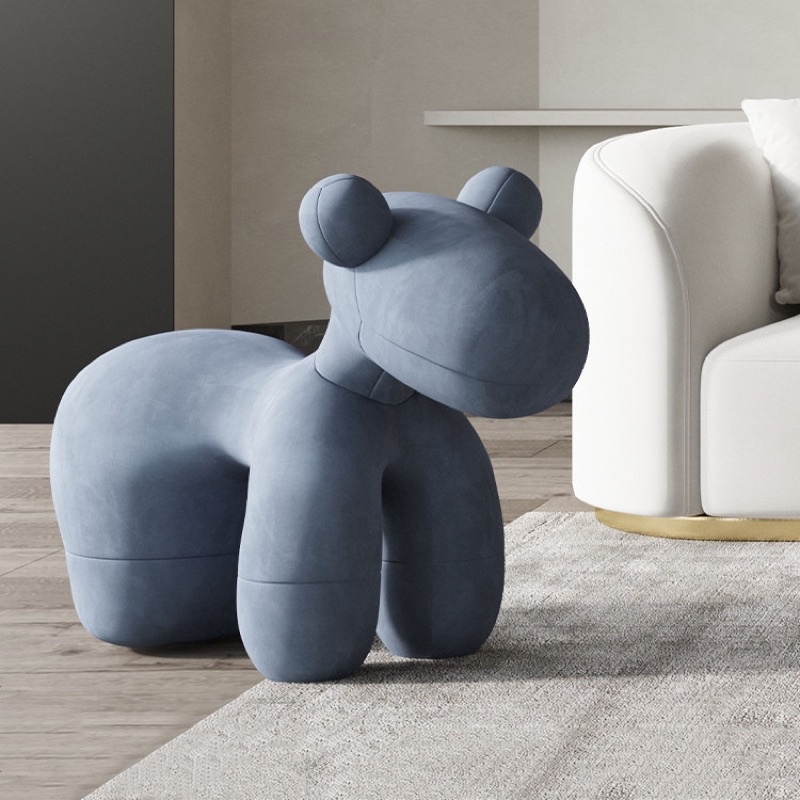 Pony chair - ghế thú cưng bọc nỉ cashmere 2021