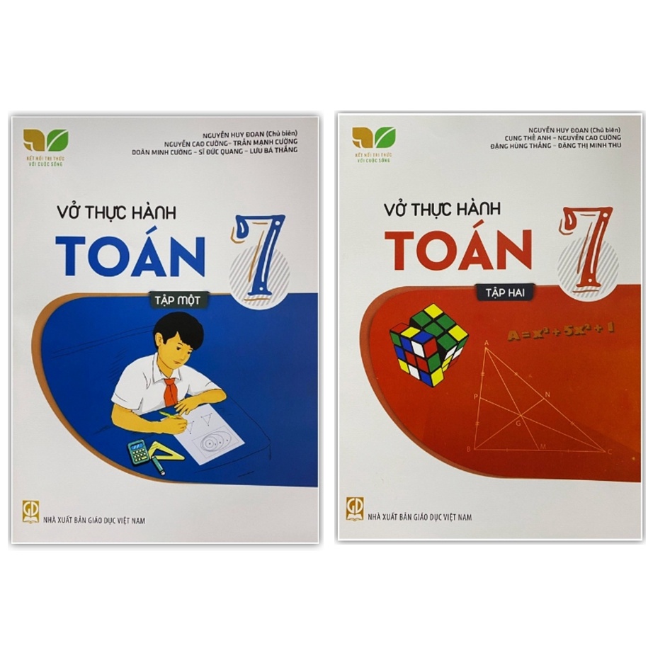 Sách - Combo Vở thực hành Toán lớp 7 tập 1+2