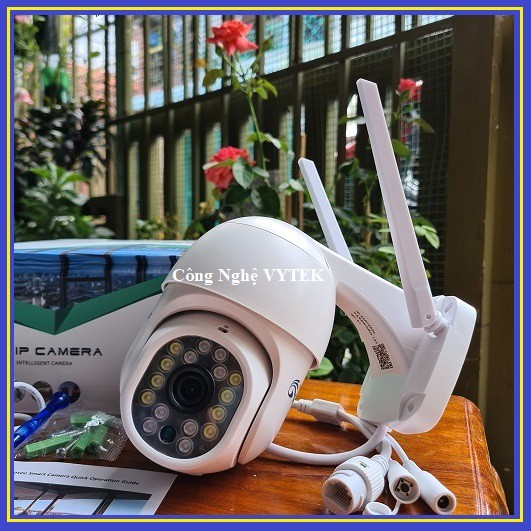 CAMERA IP WIFI YOOSEE PTZ MINI LED HD1080 kèm thẻ nhớ chuyên dụng - Xoay 360 độ, chống nước | BigBuy360 - bigbuy360.vn