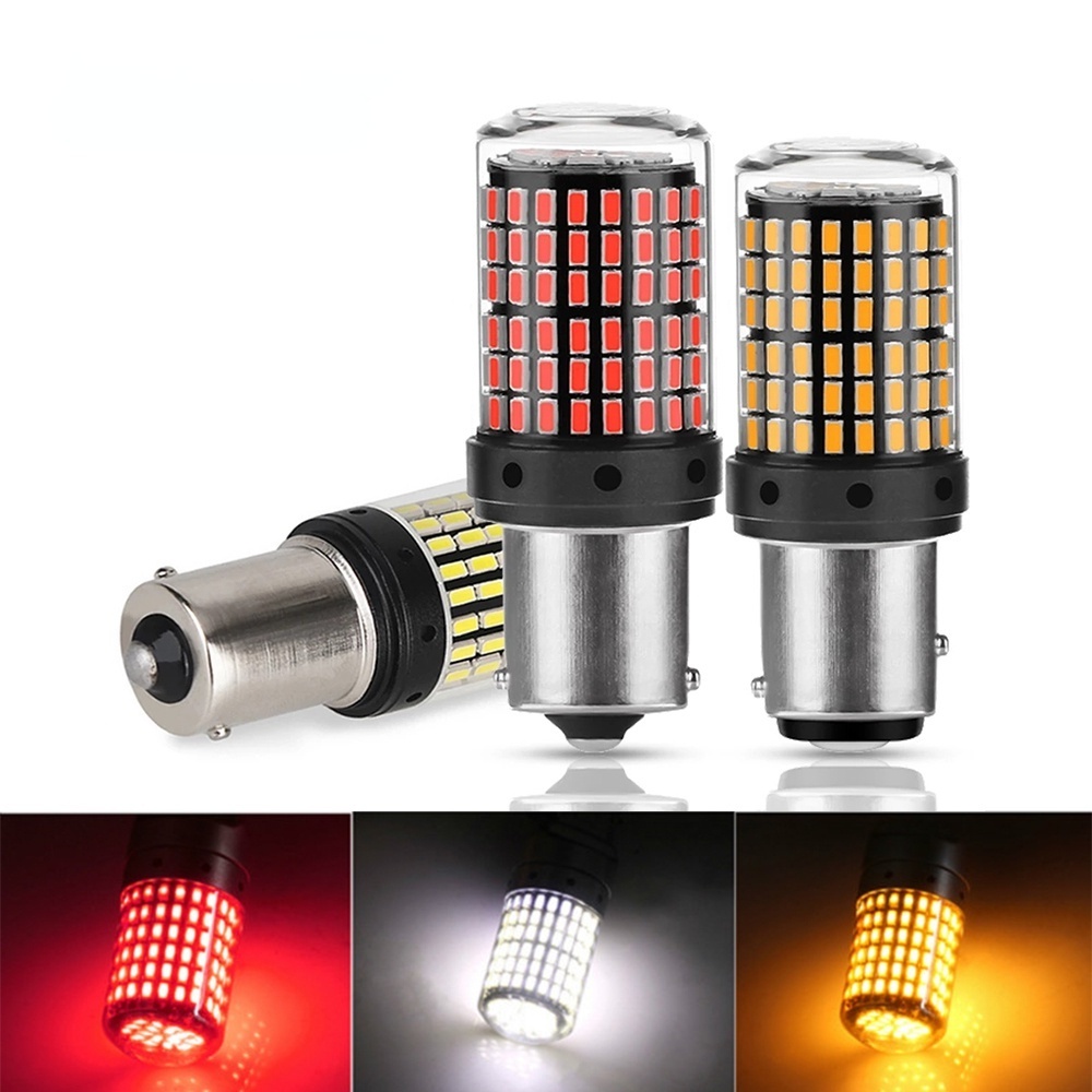 1 Đèn LED Tín Hiệu Xi Nhan T10 W5W T15 W16W T20 7440 7443 1156 1157 Py21W P21W Ba15S Bau15S