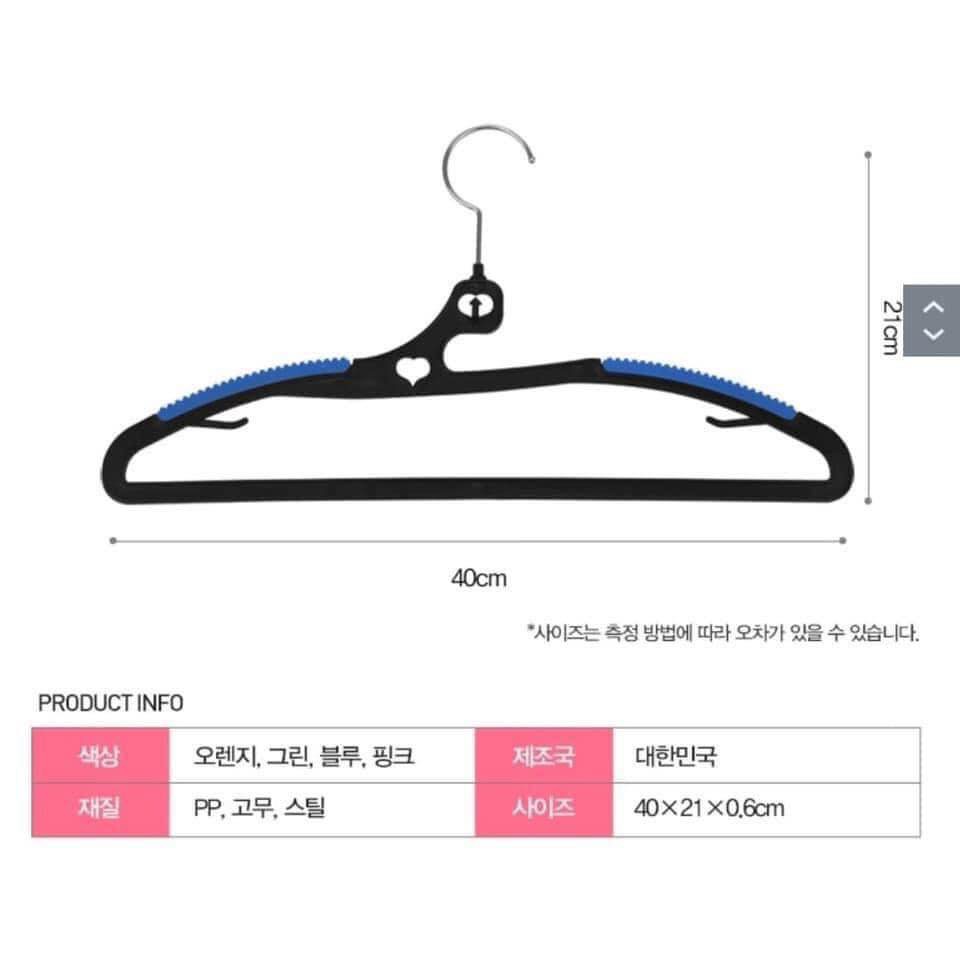 Mắc áo dẻo 360 độ made in Korea