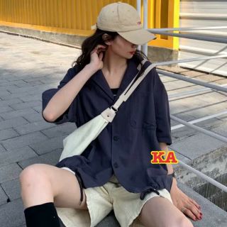 Áo sơ mi kaki cổ vest K&A