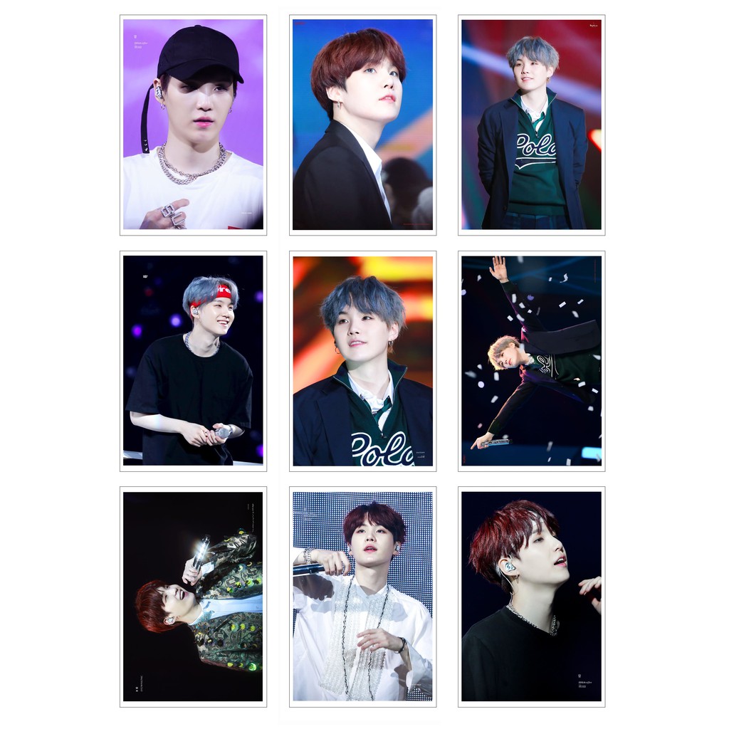 Lomo Card Ảnh SUGA - BTS ( 36 ảnh)