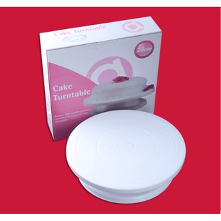 Bàn Xoay Nhựa Làm Bánh Kem 28cm