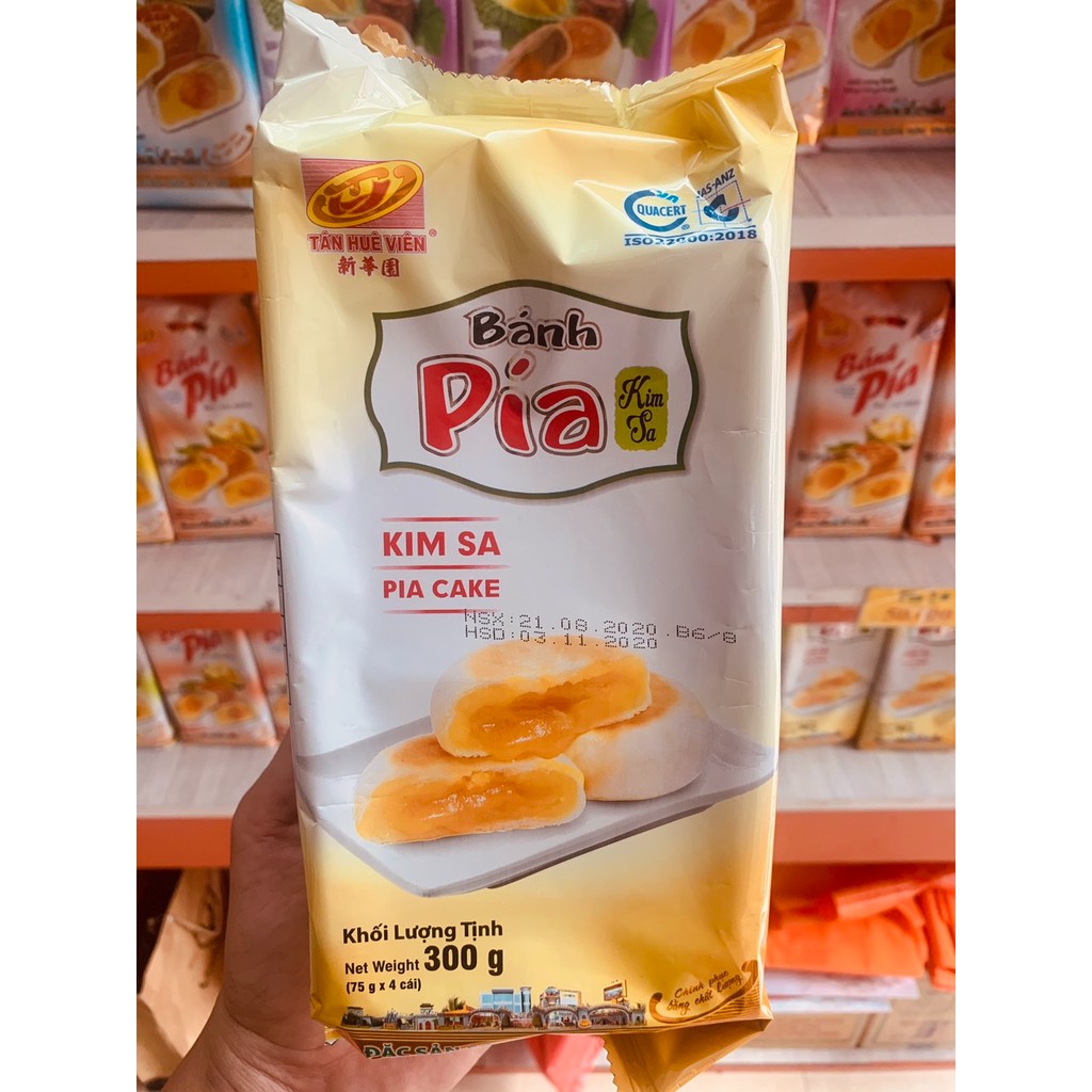 Bánh Pía Kim Sa Trứng Muối Cây 4 Cái TO