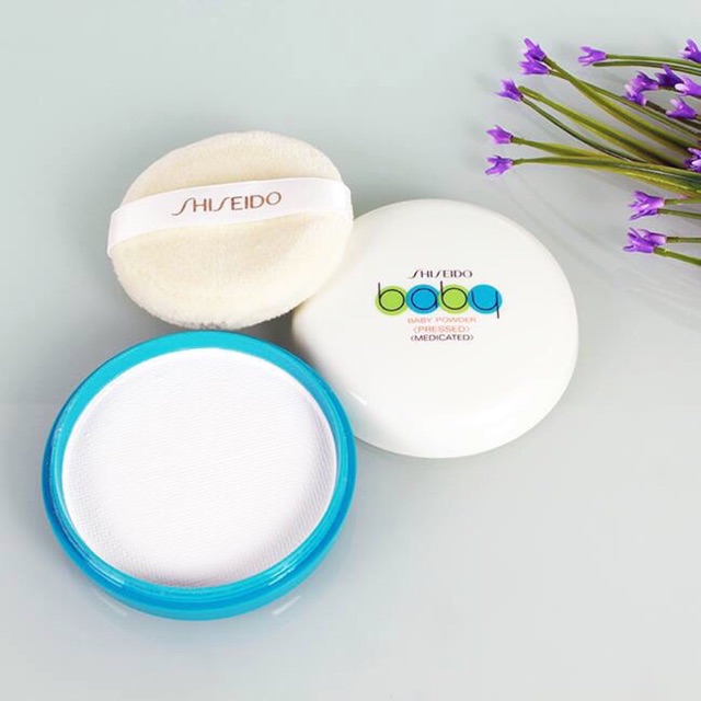 Phấn phủ dạng nén Baby của Shiseido