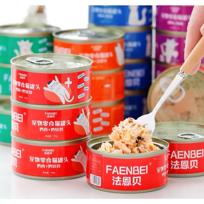 Pate Lon dinh dưỡng cho mèo lon 85gr , 170gr