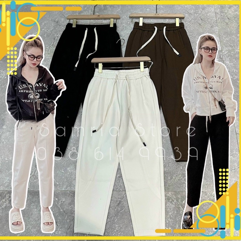 Quần bom mẫu mới dáng baggy chất nít nhung siêu dày