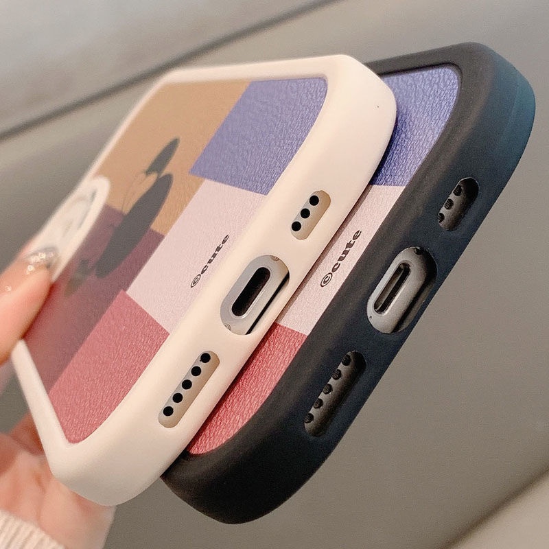 Ốp Điện Thoại Hình Chuột Máy Ảnh Cho IPhone 12 13 11 Pro Max X Xs Max Xr 7 8 Plus Fes1