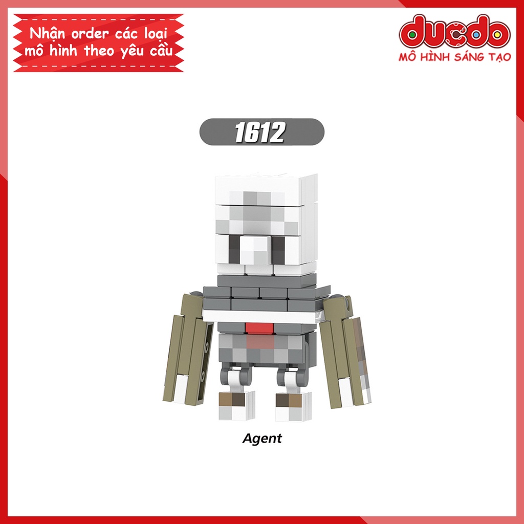Minifigures các nhân vật Minecraft - Đồ chơi Lắp ghép Xếp hình Mini Mô hình XINH X0301