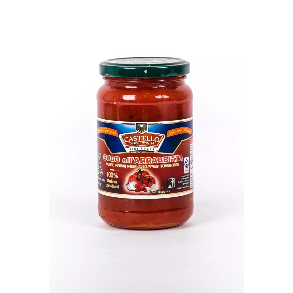 Sốt cà chua/ mỳ ý Castello Arrabbiata 350g