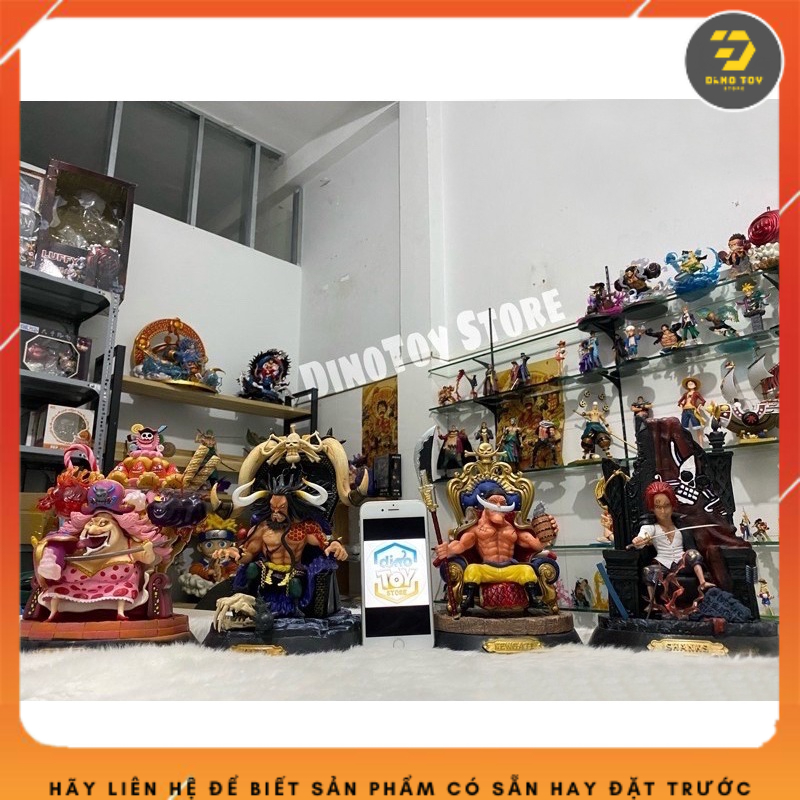 Mô Hình One Piece Tứ Hoàng ( Râu Trắng, Shanks, Kaido, Bigmom )