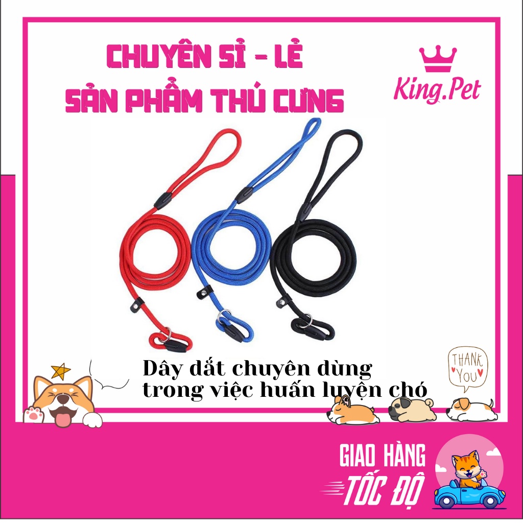 Dây dắt chuyên dùng trong việc huấn luyện chó, Dây Dắt Show Thú Cưng