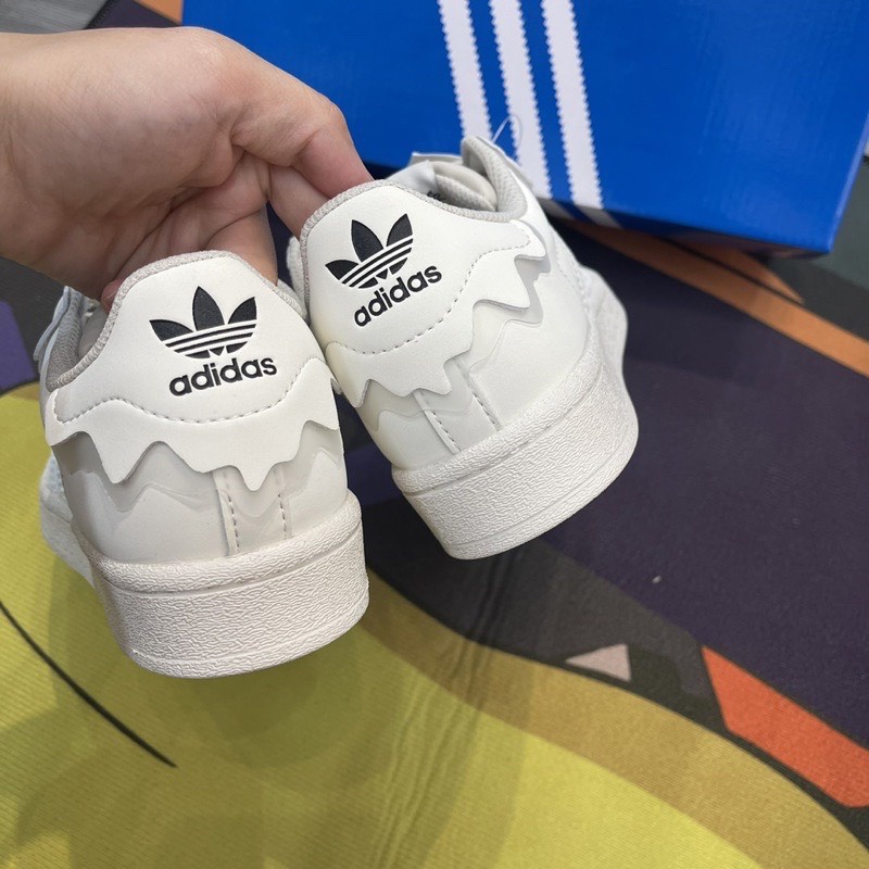 Giày Adidas Superstar Das Sò,Superstar Das Sò 2 Màu Hồng Kem,  Màu Kem Hot Trend 2022
