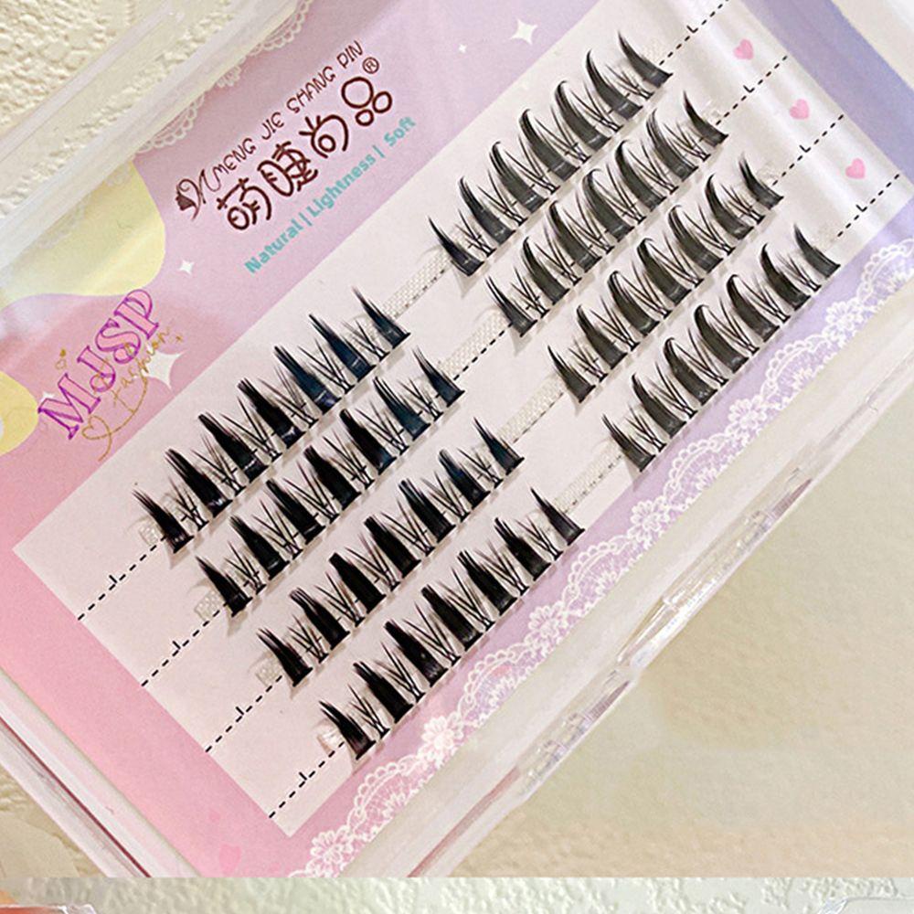 MOCHO Cụm Lông Mi Giả Dài Hỗn Hợp Trang Điểm Làm Đẹp Cá Nhân DIY