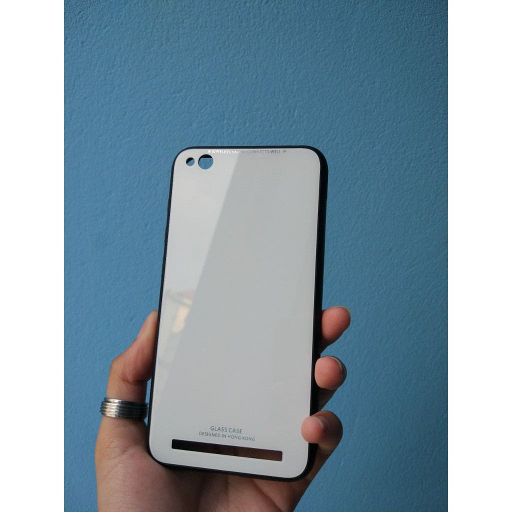 Ốp lưng mặt kính cường lực Xiaomi Redmi 5A