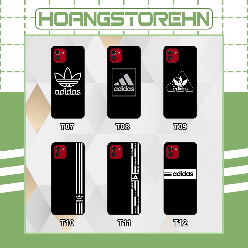 Ốp lưng Samsung A03 in hình thương hiệu a.d.i.d.a.s siêu đẹp (T07 - T12)