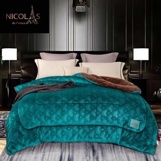 Chăn lông cừu pháp nicolas cao cấp