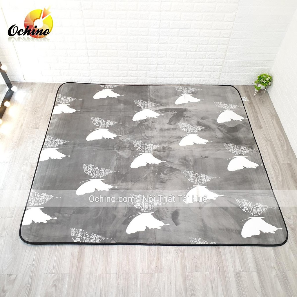 Thảm Nỉ Nhung Trải Sàn Phòng Ngủ và phòng khách size 1m9-1m8 (HÀNG NHẬP KHẨU NGUYÊN CHIẾC HÌNH ẢNH THẬT)