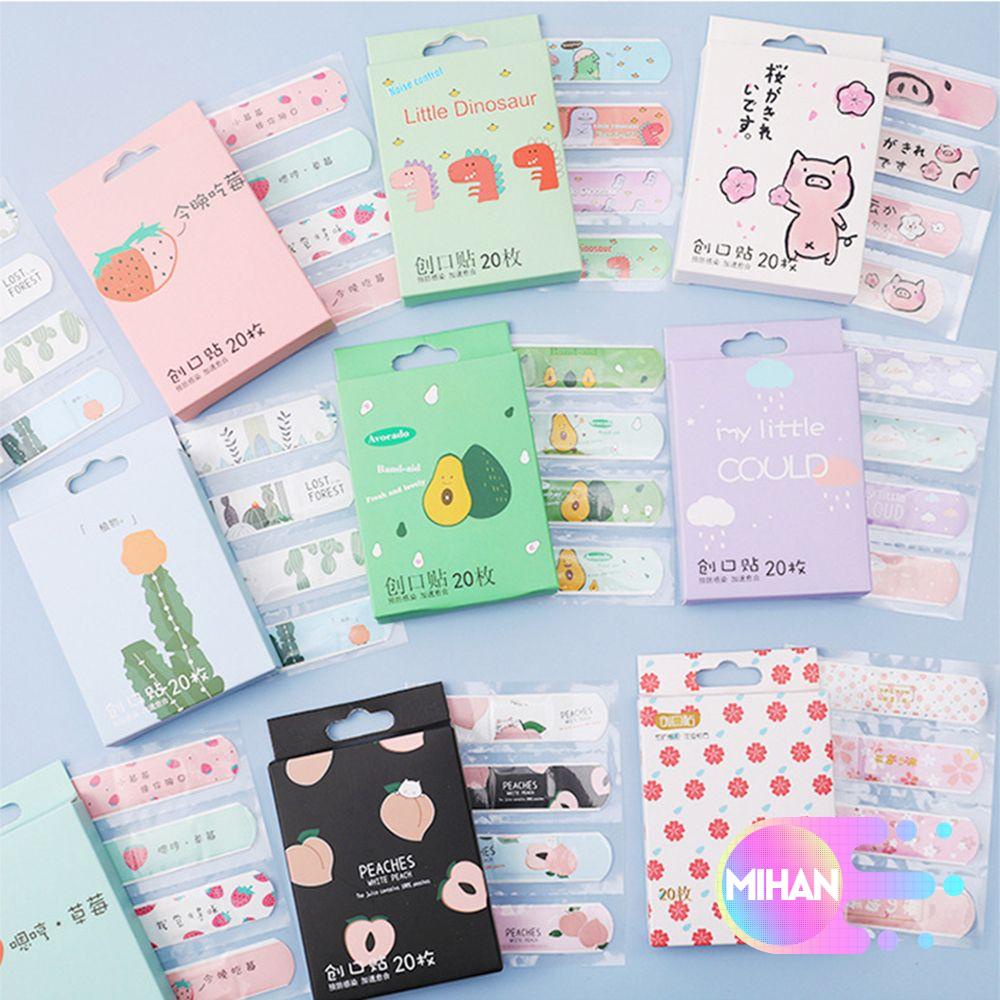 [Hàng mới về] Băng keo cá nhân an toàn thoáng khí chống thấm nước họa tiết hoạt hình dễ thương cho bé