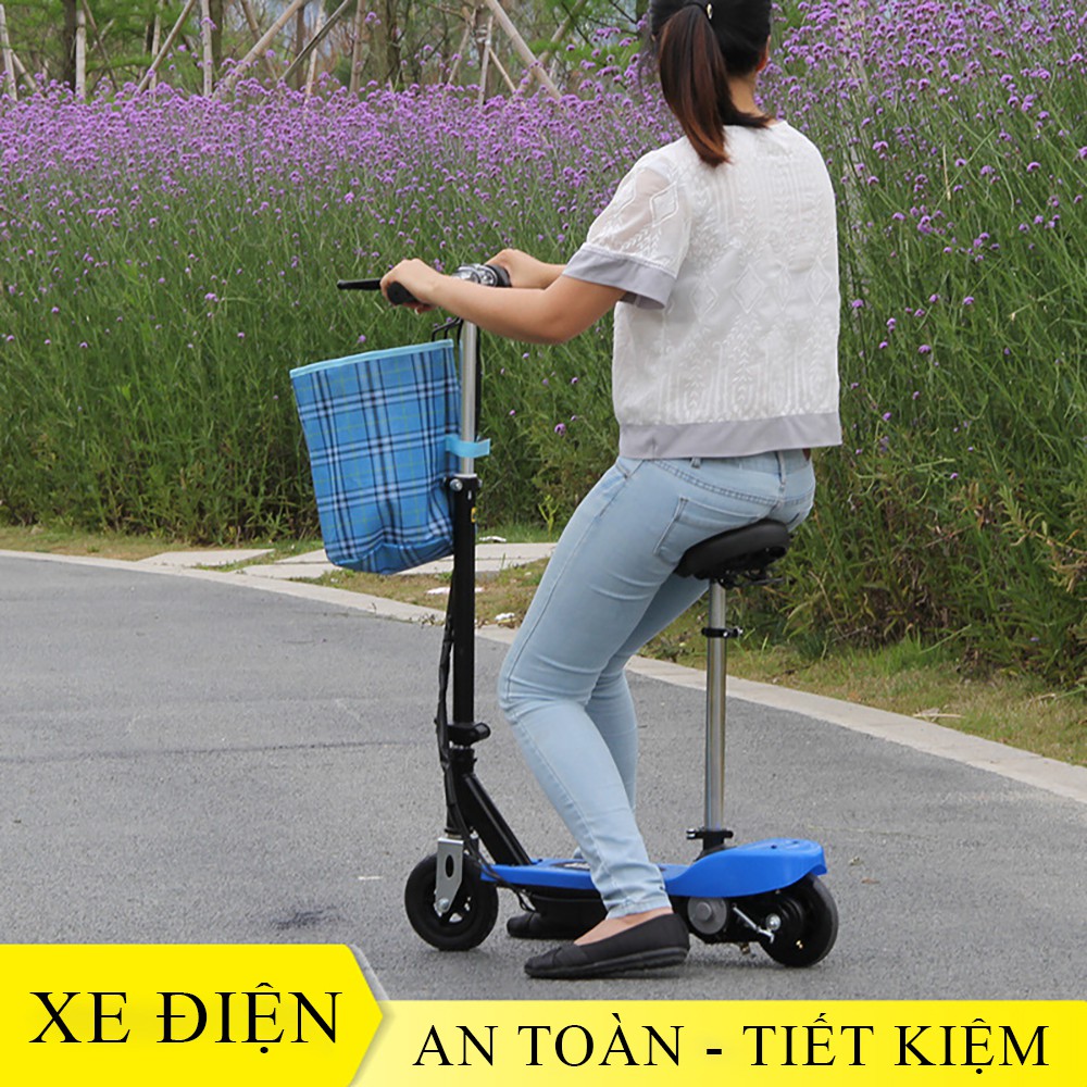 Xe điện mini e- scooter phiên bản cao cấp gấp gọn, động cơ 120w - ảnh sản phẩm 5