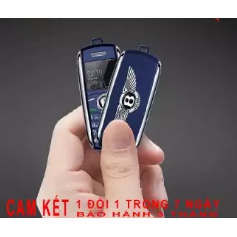 (Tặng vòng tỳ hưu phong thủy +  Tặng cáp sạc )Điện Thoại Siêu Nhỏ 2 Sim, Có Thay Đổi Giọng Nói Bently Bv8 | BigBuy360 - bigbuy360.vn