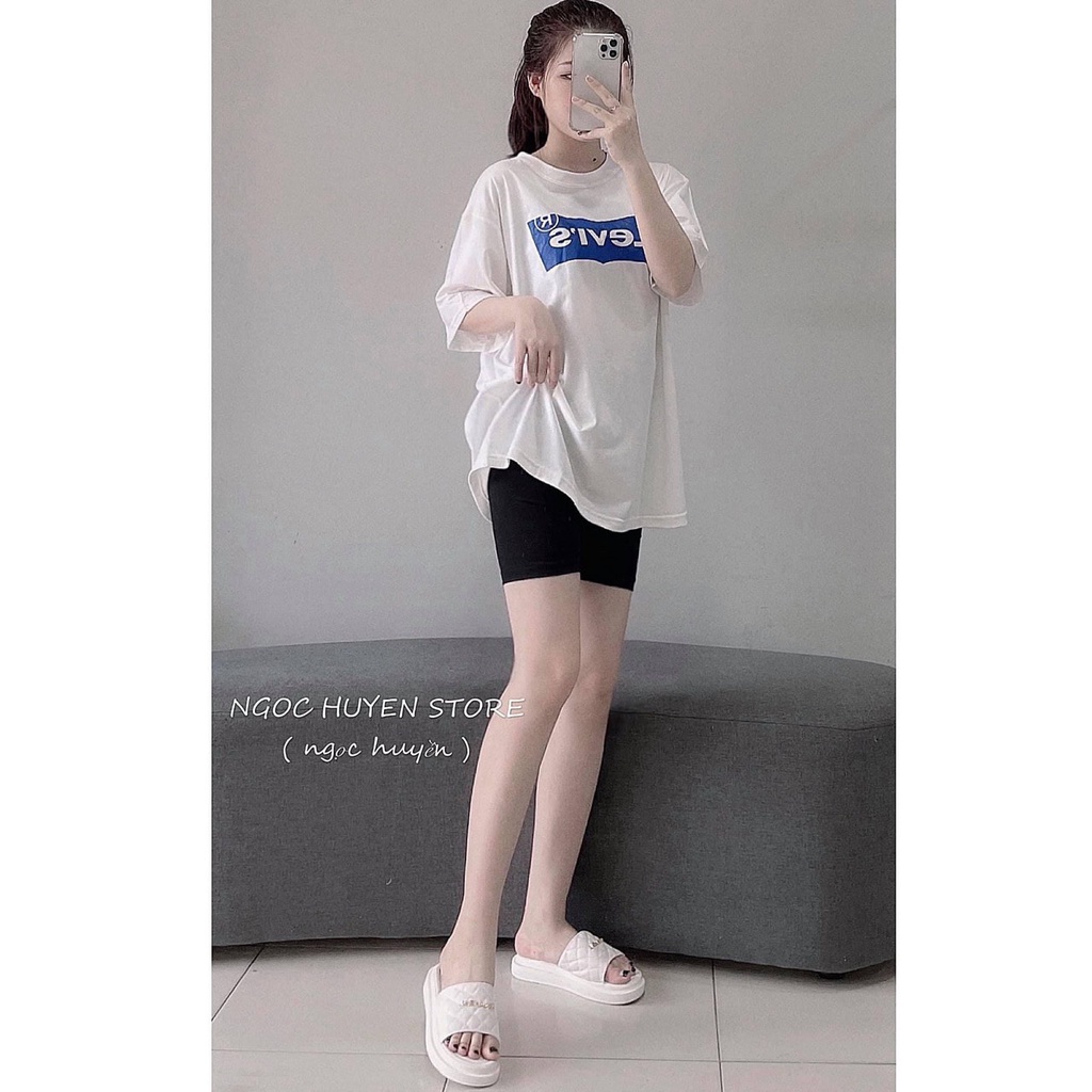 Set áo phông Levis + quần legging lửng HARI0721 | BigBuy360 - bigbuy360.vn