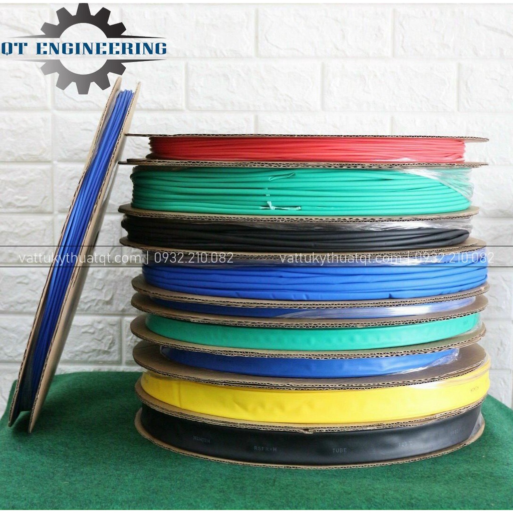 Ống Gen Co Nhiệt Phi 1,5-4mm | Cuộn 200M
