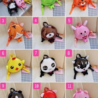 Balo hình thú trẻ em đất set lăn chân