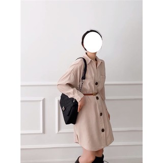 Váy sơ mi ZR dáng rộng
