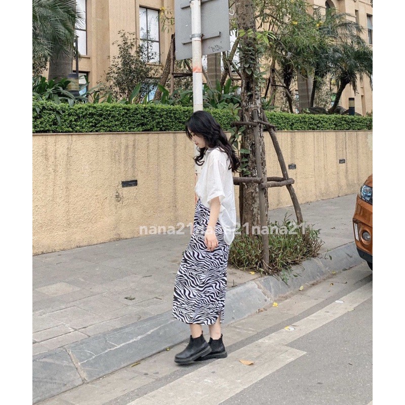 Chân váy hoạ tiết ngựa vằn | BigBuy360 - bigbuy360.vn