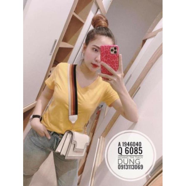 Áo Phông Nữ ZARA Cổ Tim