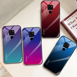 Ốp điện thoại kính cường lực viền silicon cao cấp cho điện thoại Huawei Mate 10 Pro