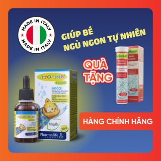 Giúp Bé ngủ ngon Giấc Tự Nhiên-Dùng được từ 1 ngày tuổi-Sonno Fitobimbi-Nhập khẩu chính hãng từ Italy