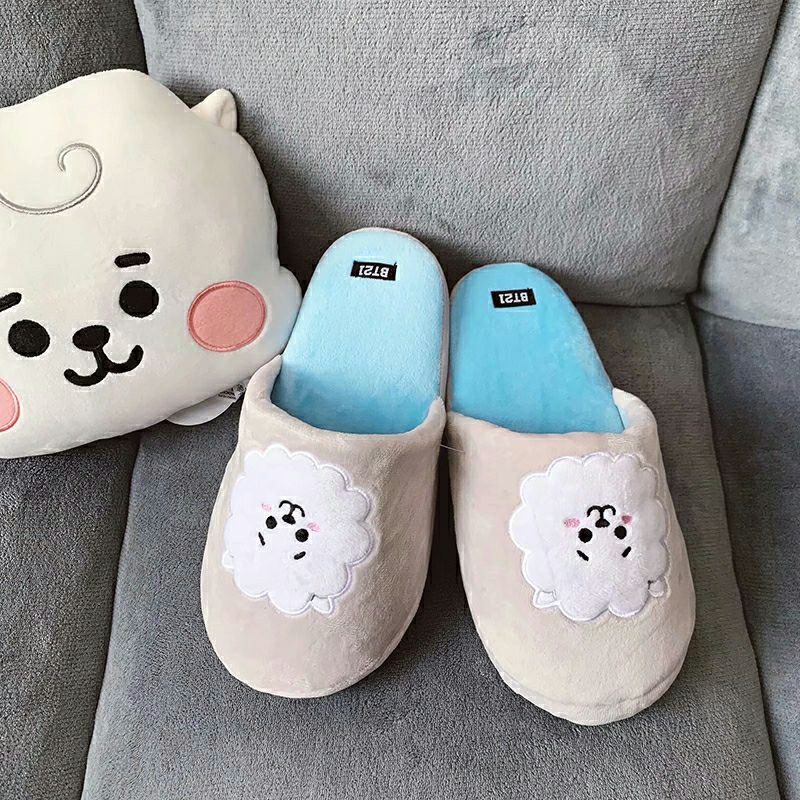 Dép bông BT21 mềm mịn ver 1